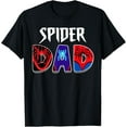 thumbnail image 1 of Mens Spider Dad Design Father's Day Matching Family Birthday T-Shirt, 1 of 3