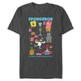 thumbnail image 1 of Mens SpongeBob SquarePants Bikini Bottom Group Item Shot T Shirt, 1 of 5