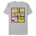 thumbnail image 1 of Mens SpongeBob SquarePants Comic Panels Group Collage T Shirt, 1 of 5