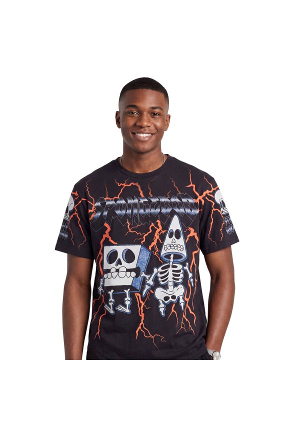 Mens SpongeBob SquarePants Friends Til End T Shirt