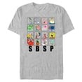 thumbnail image 1 of Mens SpongeBob SquarePants SBSP Character Grid T Shirt, 1 of 5