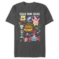 thumbnail image 1 of Mens SpongeBob SquarePants Save Our Seas T Shirt, 1 of 5