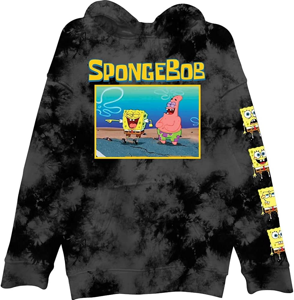 Mens Spongebob Squarepants Classic Hoodie - Spongebob, Patrick