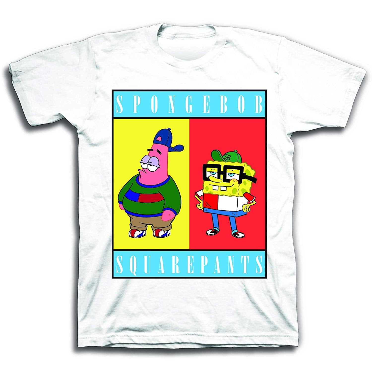 Mens Spongebob Squarepants Shirt Spongebob Tee Classic Swag TShirt