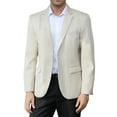thumbnail image 1 of Mens Sport Big And Tall Sport Coats And Blazers Business Casual Suit Jacket 2 Button Regular Fit, 1 of 5