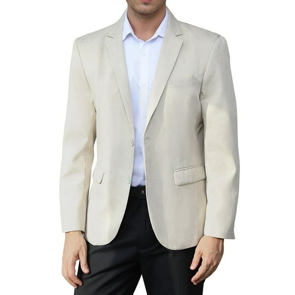 Mens Sport Big And Tall Sport Coats And Blazers Business Casual Suit Jacket 2 Button Regular Fit