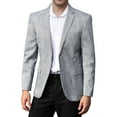 thumbnail image 1 of Mens Sport Big And Tall Sport Coats And Blazers Business Casual Suit Jacket 2 Button Regular Fit, 1 of 5