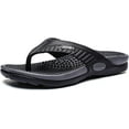 thumbnail image 1 of Mens Sport Flip Flops with Plantar Fasciitis Arch Support Outdoor Summer Beach Sandals Comfort Orthotic Thong Sandals, 1 of 1
