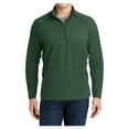 thumbnail image 1 of Mens Sport Wick Stretch 1/2 Zip Polyester/Spandex Pullover Forest Green XL, 1 of 7