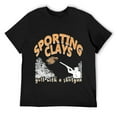thumbnail image 1 of Mens Sporting Clays Quote Target Shooting T Shirt Black, 1 of 5