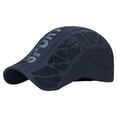 thumbnail image 1 of Mens Sports Cap Mesh Panel Quick Dry Breathable Lightweight Cycling Running Headwear, 1 of 3