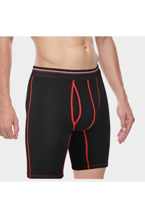 Mens Sports Compression Leg Pants Athletic Performance Base Layer Underwear for Running Training Workout, L, Black