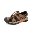 thumbnail image 1 of Mens Sports Sandals Outdoor Non-slip Hiking Shoes Summer Comfortable Beach Shoes Lightweight Closed Toe Water Shoes Brown 8 UK, 1 of 7