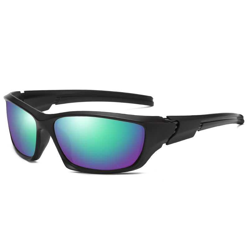 Mens Sports Sunglasses UV400 Protection, PC Frame and Lens, Durable and Lightweight Design for Cycling, Running, Outdoor Activities