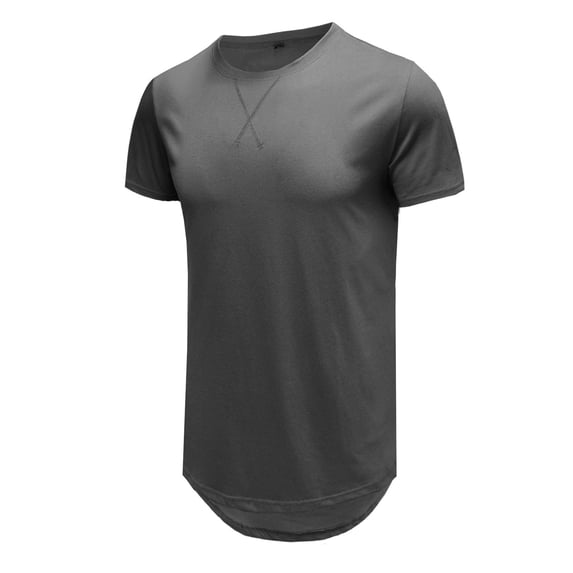 Mens Spring Summer Casual Hiphop Round Neck Shortsleeved Tshirt Breathable Blend Streetwear Tee For Daily Leisure