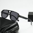 thumbnail image 1 of Mens Square Sunglasses UV400 Protection Fashion Toad Glasses Full Frame PC Lens Retro Eyewear Driving Outdoor Versatile, 1 of 6