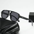 thumbnail image 1 of Mens Square Sunglasses UV400 Protection Fashion Toad Glasses Full Frame PC Lens Retro Eyewear Driving Outdoor Versatile, 1 of 6