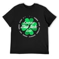 thumbnail image 1 of Mens St Patricks Day Luckiest Med Tech T-Shirt Black Large, 1 of 5