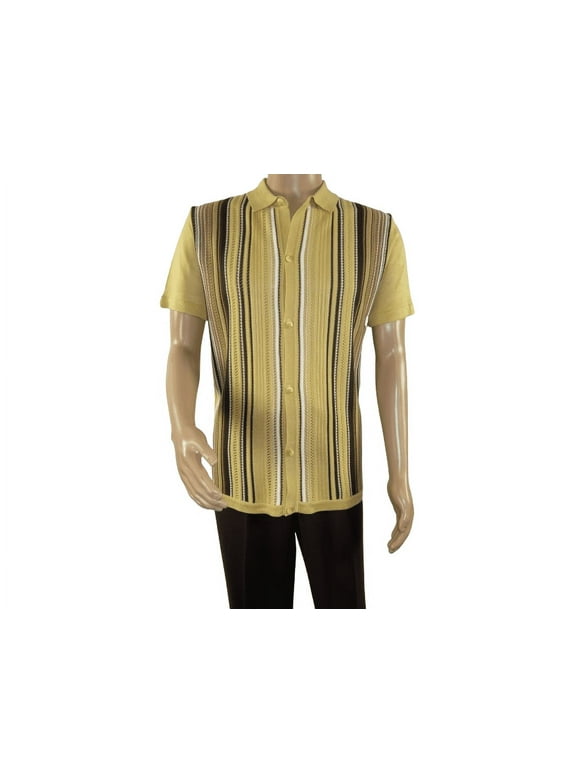 Mens Italian Knit Shirt