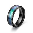 thumbnail image 1 of Mens Stainless Steel Diamond Cut Ring Fashion Jewelry For Men Elegant Ring Durable Everyday Wear Accessory Now, 1 of 4