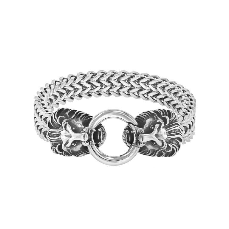 Walmart mens sale stainless steel bracelets