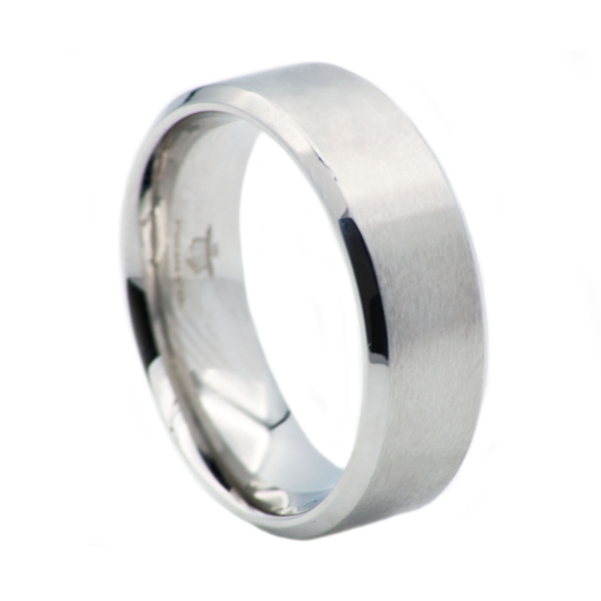 Mens Stainless Steel Fancy Band