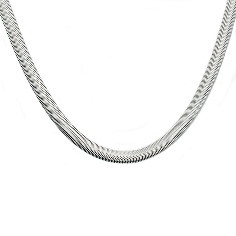 【2plan】24FW★ [LAN ARCHIVE] Flat Snake Chain Necklace FLAT SNAKE CHAIN NECKLACE