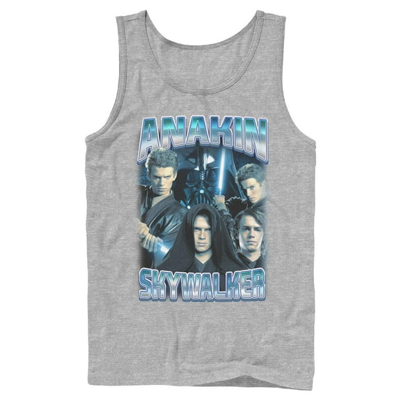 Mens Star Wars Anakin Skywalker Collage Tank Top