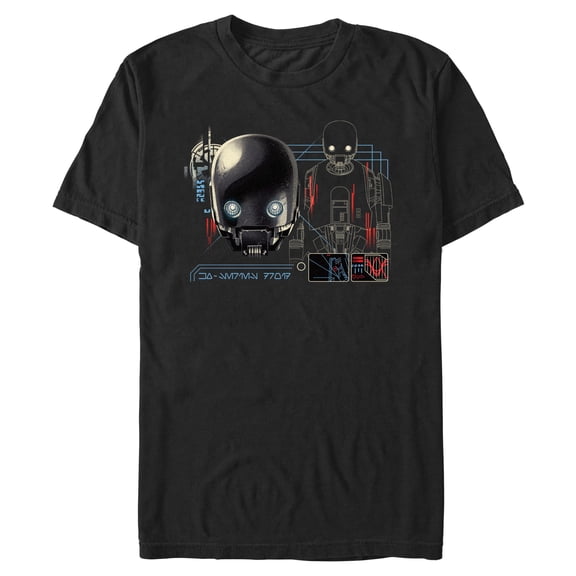 Mens Star Wars: Andor KX Droid T Shirt