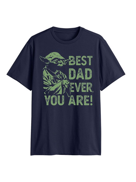 Mens Star Wars Best Dad Ever T Shirt