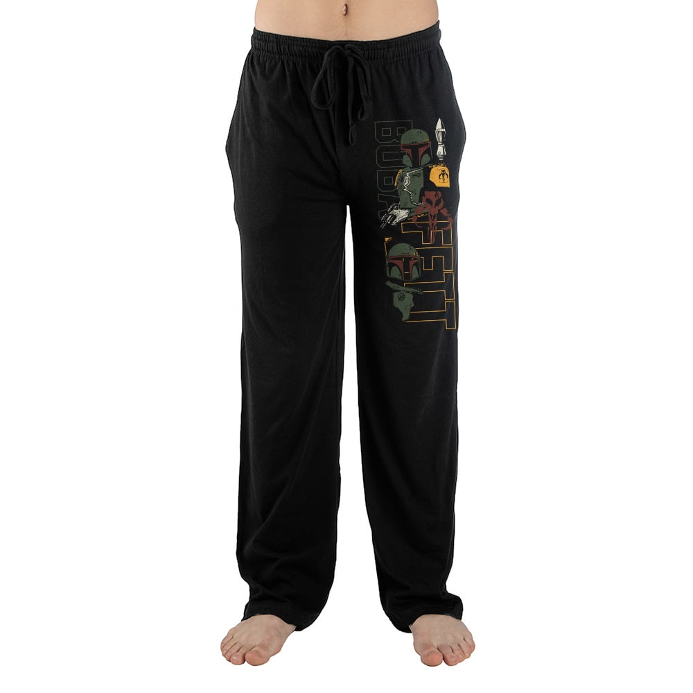 Mens Star Wars Boba Fett Sleep Pajama PantsLarge