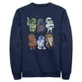 thumbnail image 1 of Mens Star Wars Cartoon Crew Sweatshirt, 1 of 4