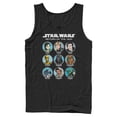 thumbnail image 1 of Mens Star Wars Cartoon Portraits Tank Top, 1 of 5