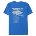 thumbnail image 1 of Mens Star Wars Corellian Freighter T Shirt, 1 of 4