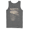 thumbnail image 1 of Mens Star Wars Corellian Freighter Tank Top, 1 of 4