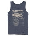 thumbnail image 1 of Mens Star Wars Corellian Freighter Tank Top, 1 of 4