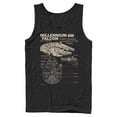 thumbnail image 1 of Mens Star Wars Corellian Freighter Tank Top, 1 of 5