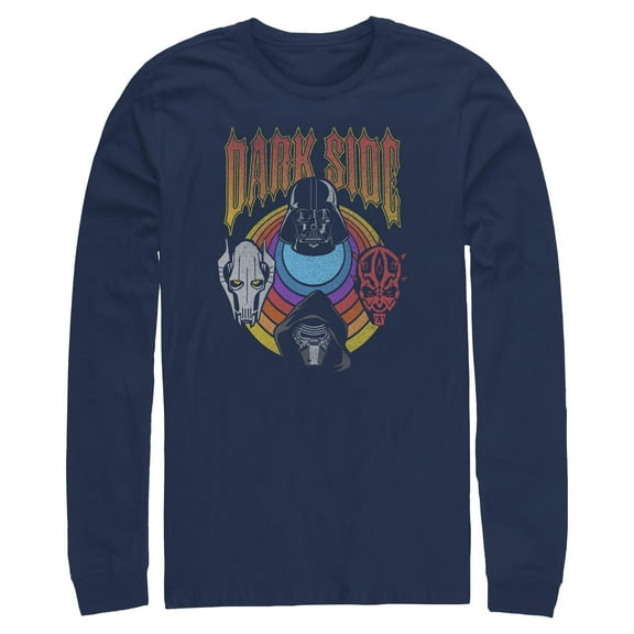Mens Star Wars Dark Side Villains Long Sleeve Shirt