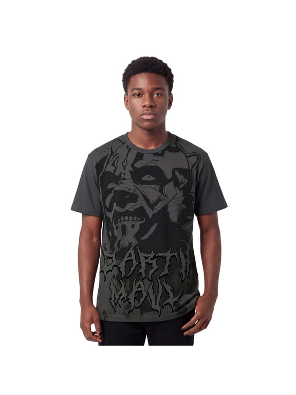 Darth Maul Metal Logo Mens Grunge T-Shirt