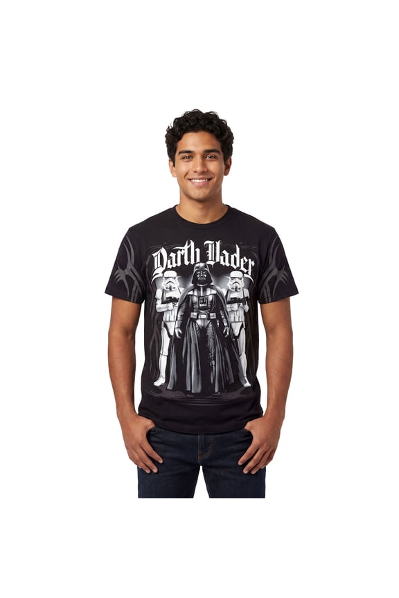 Mens Star Wars Darth Vader and Stormtroopers T Shirt