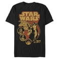 thumbnail image 1 of Mens Star Wars Distressed Classic Logo Est 1977 T Shirt, 1 of 5