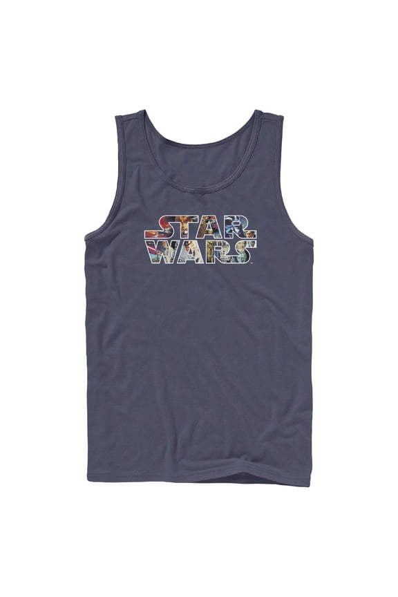 Mens Star Wars Epic Logo Tank Top