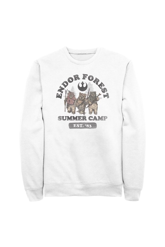 Mens Star Wars Forest of Endor Summer Camp '83 Sweatshirt