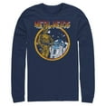 thumbnail image 1 of Mens Star Wars Metal Head Rock Droids Long Sleeve Shirt, 1 of 4