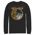 thumbnail image 1 of Mens Star Wars Metal Head Rock Droids Long Sleeve Shirt, 1 of 4