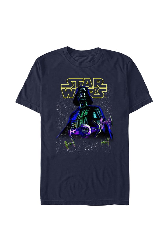 Mens Star Wars Neon Lord Vader T Shirt