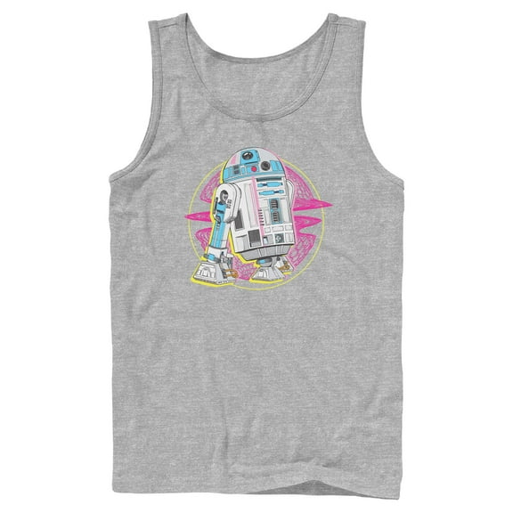Mens Star Wars R2-D2 Retro Vibes Tank Top