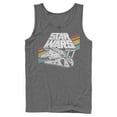 thumbnail image 1 of Mens Star Wars Retro 77 Millennium Falcon Stripes Tank Top, 1 of 4