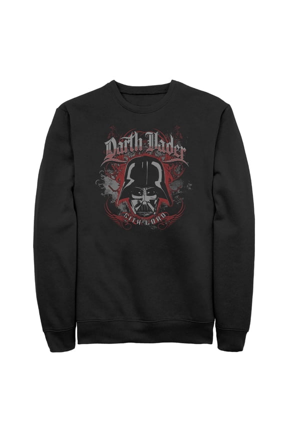 Mens Star Wars Sith Lord Darth Vader Face Sweatshirt