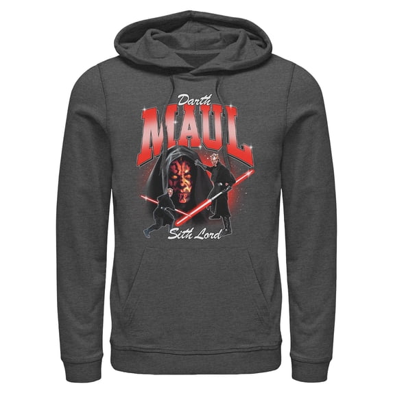 Mens Star Wars Sith Lord Maul Lightweight Hoodie